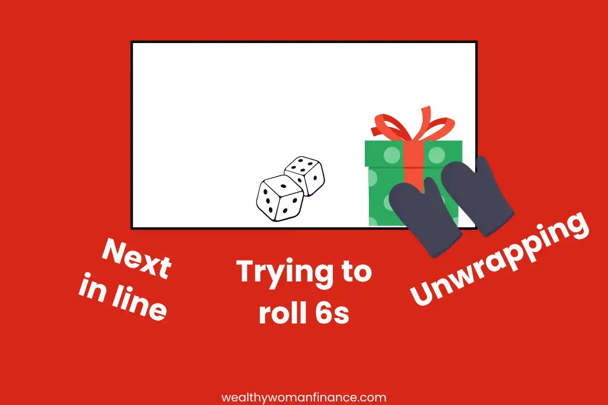 how to play the oven mitt Christmas party game