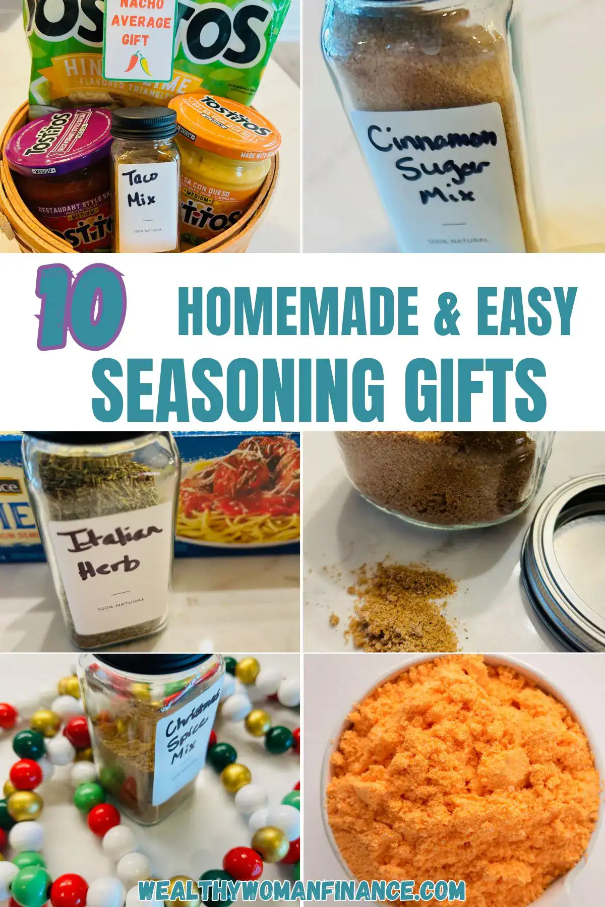 homemade seasoning gifts spices