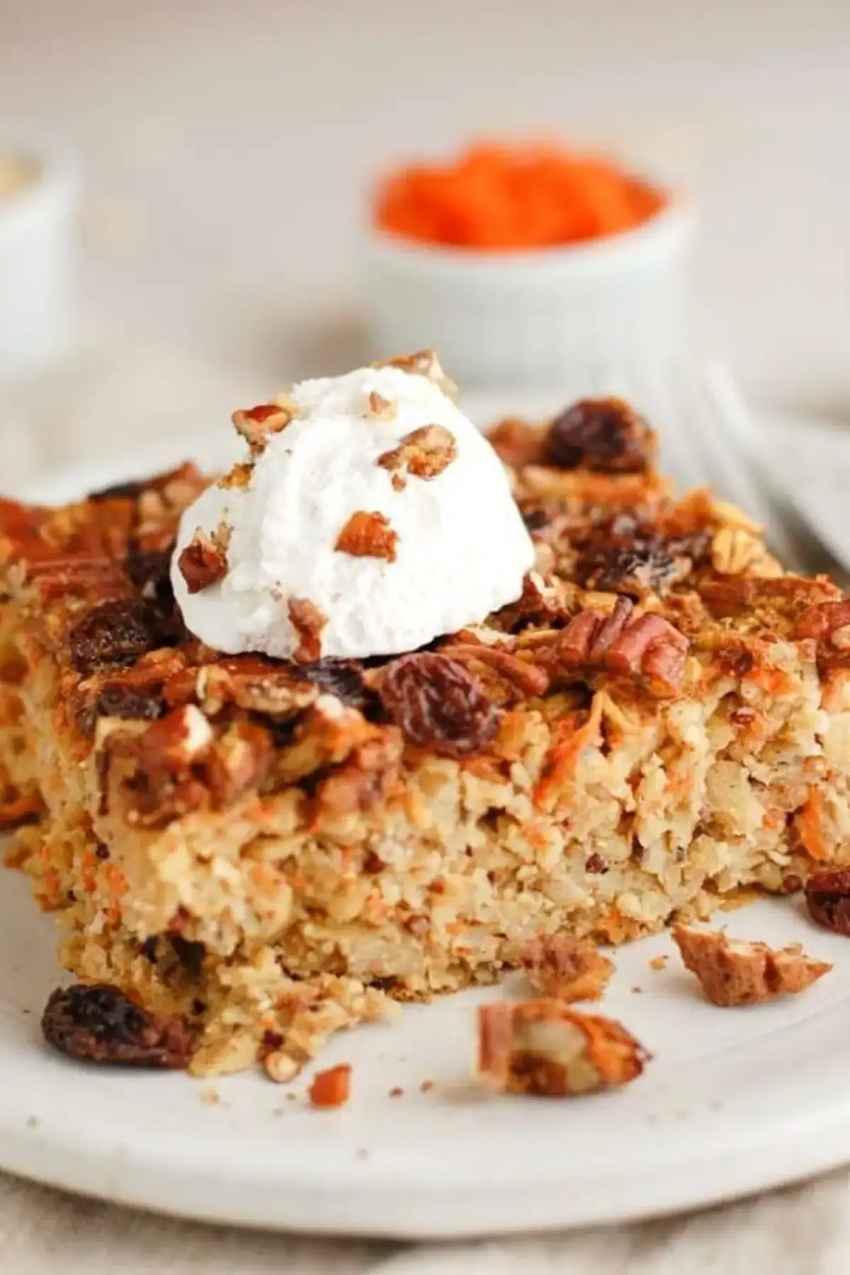 carrot cake baked oatmeal