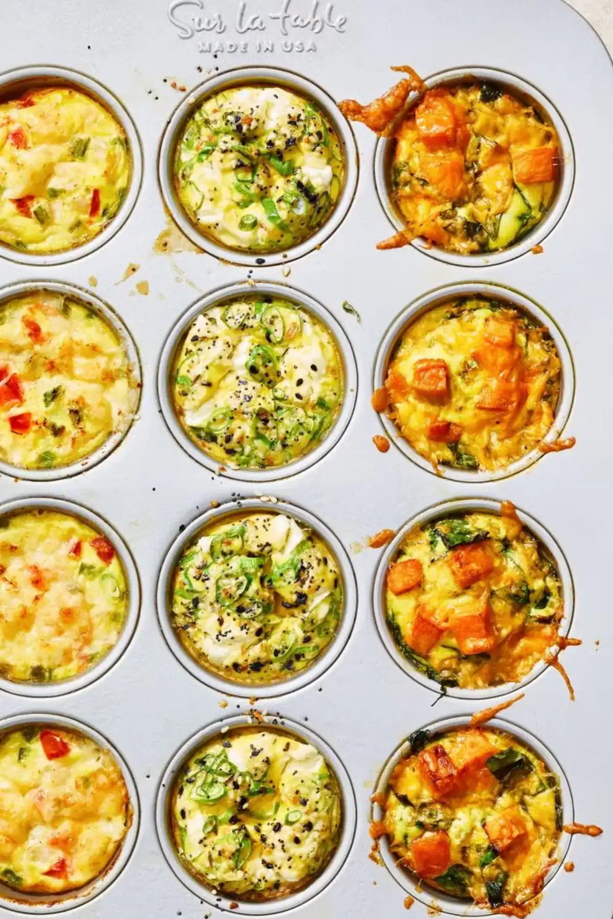 egg muffins; Easter brunch ideas and recipes