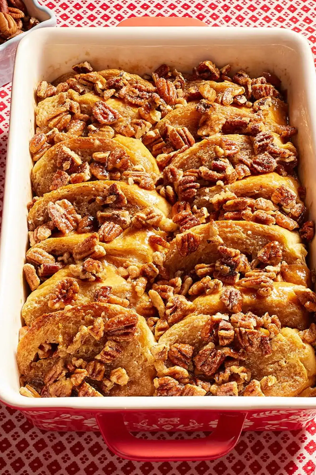 pecan pie french toast; Easter brunch ideas