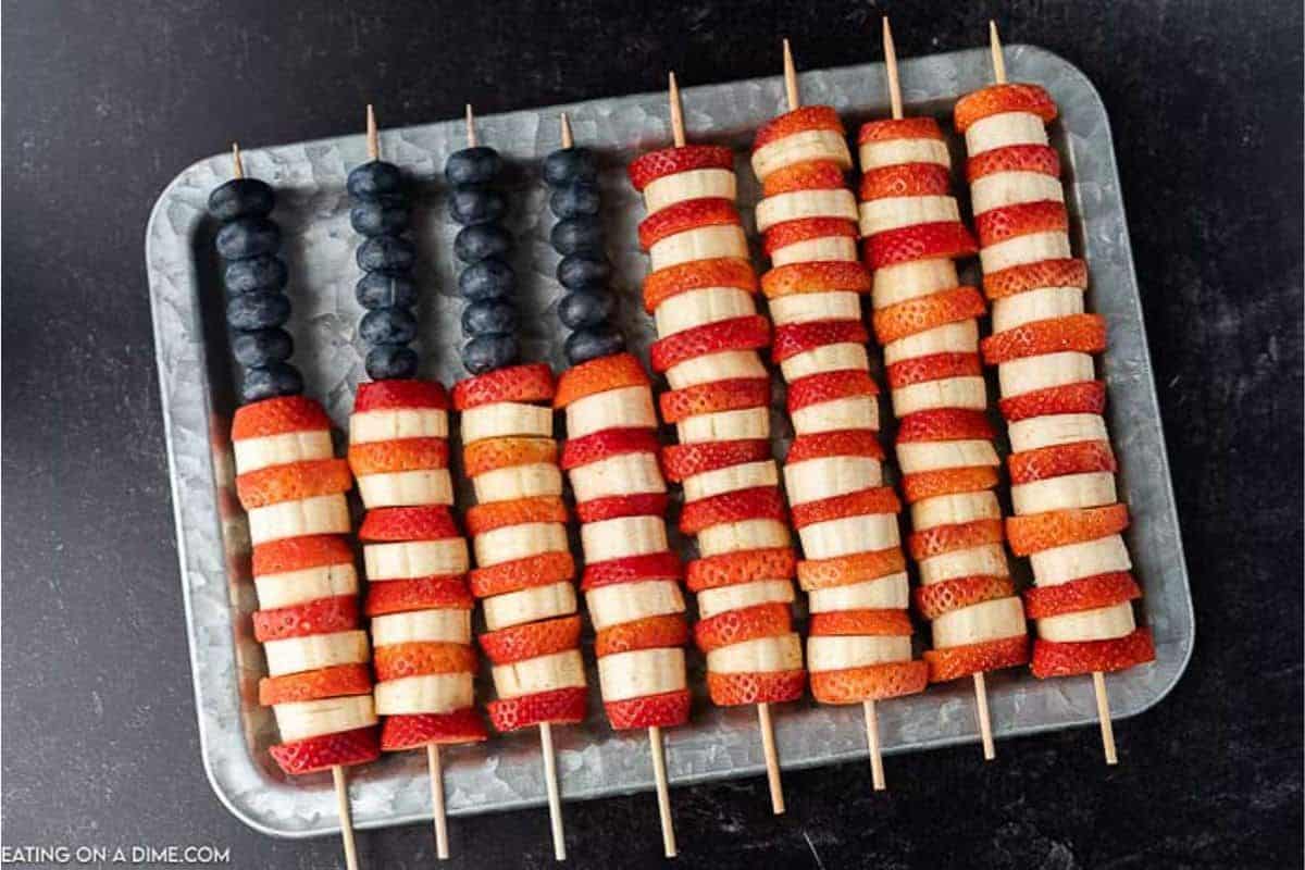 fruit skewers