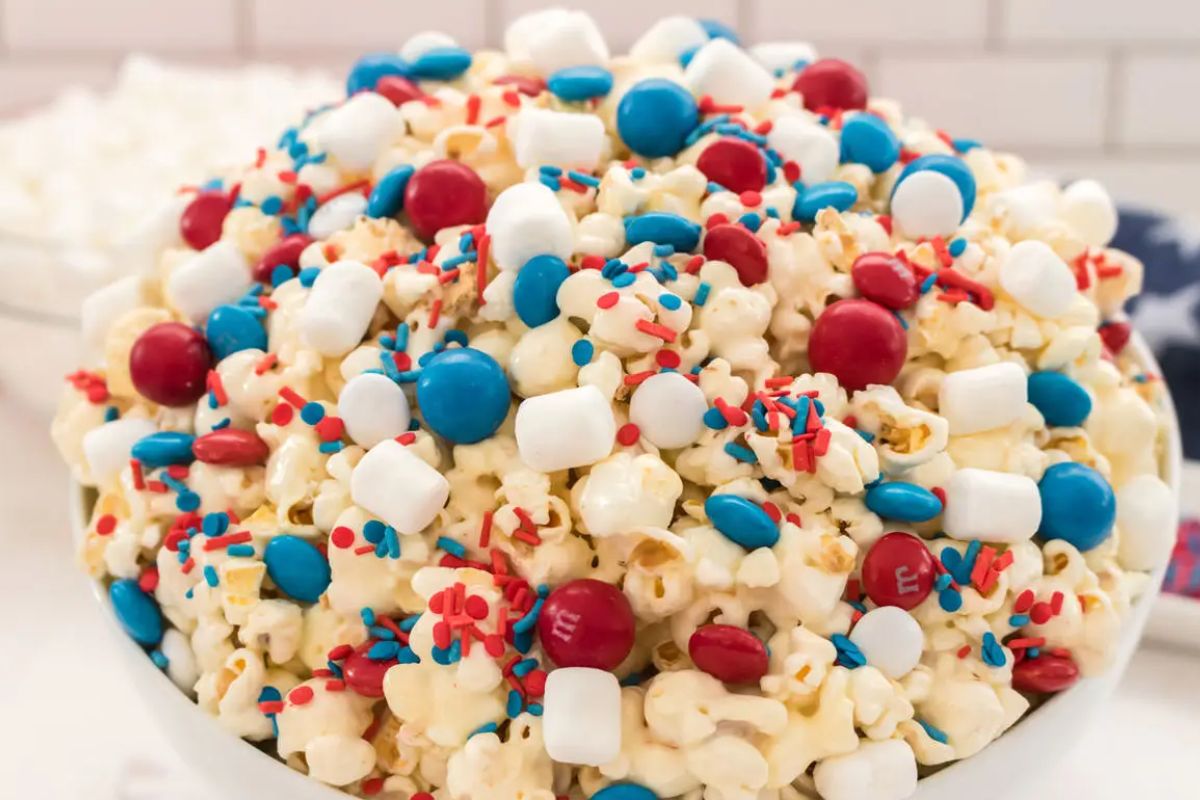 patriotic popcorn