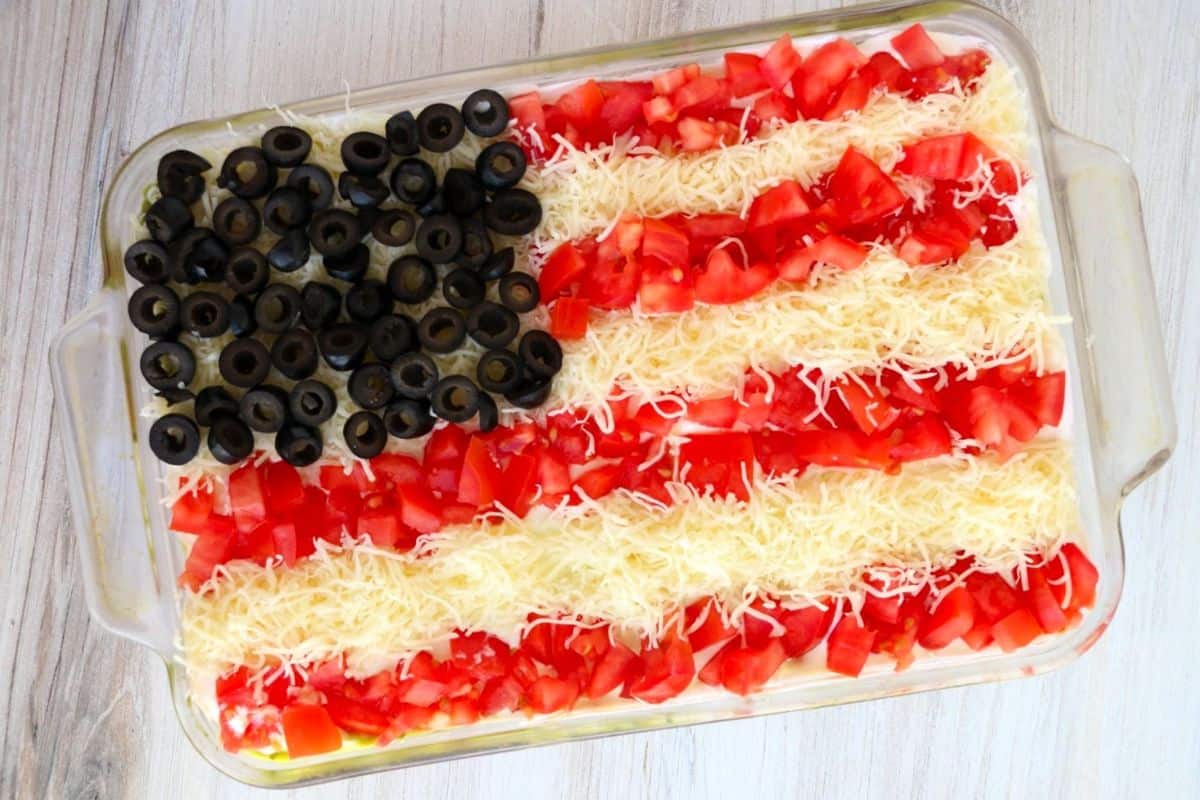 flag dip
