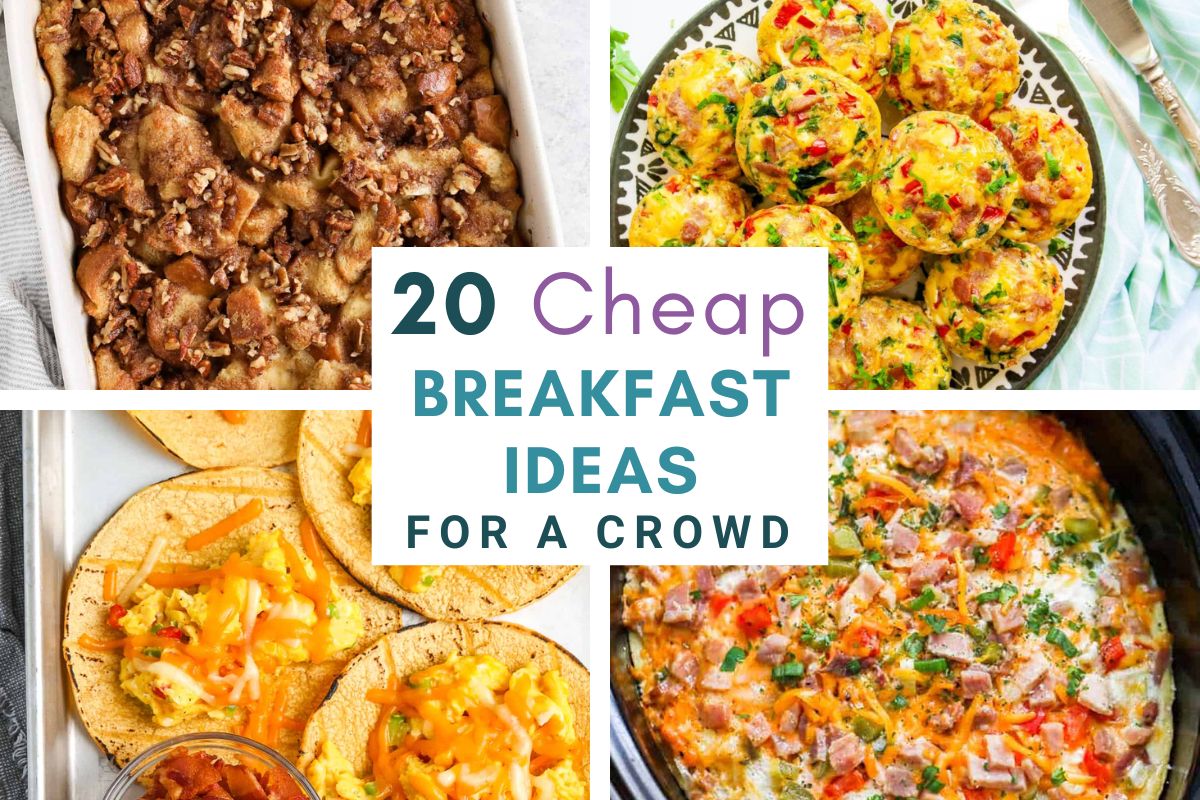 cheap breakfast ideas for a crowd