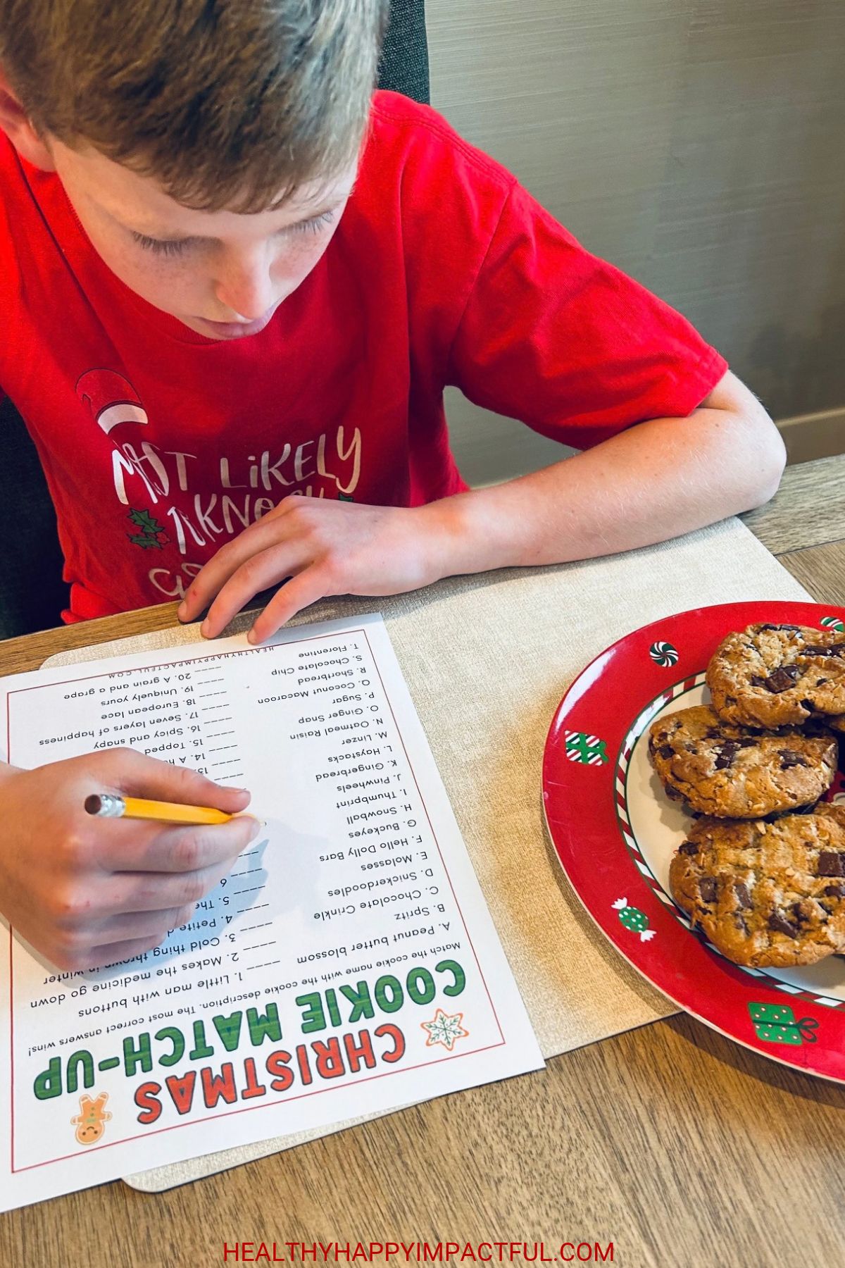 christmas cookie match up game