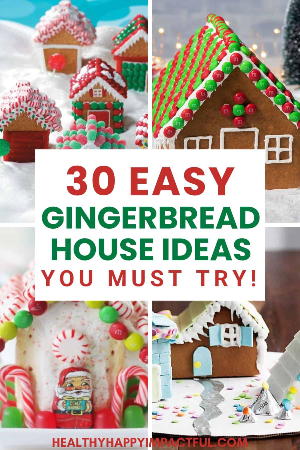 gingerbread house; cheap Christmas party ideas